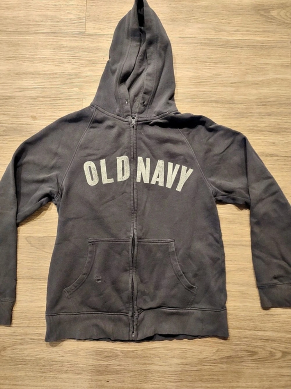 Old Navy Logo Full-Zip Hoodie Size Medium
